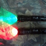 Ultrafire 501B Red or Green LED Flashlight